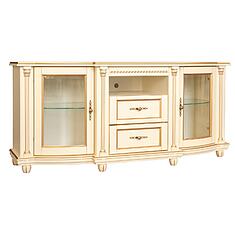 Фото - Тумба ТВ «Валенсия Классик» П3.0589.0.11, Античная темпера с золочением