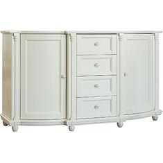 Фото - Тумба 3д «Валенсия Д Классик» П3.0591.0.05, массив дуба, Слоновая кость