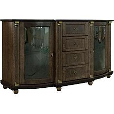 Фото - Тумба 3д «Валенсия Д Классик» П3.0591.0.06, массив дуба, Табак