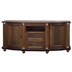 Фото - Тумба ТВ «Валенсия Д Классик» П3.0591.0.10, массив дуба, Античная бронза