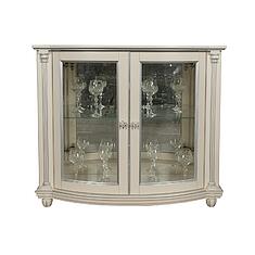 Фото - Тумба 2д «Валенсия Классик» П3.0589.0.08, массив березы, Античная темпера с серебром