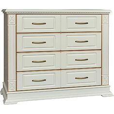 Фото - Тумба «Верди Классик» П3.0487.1.02, массив дуба, Слоновая кость с золочением