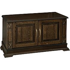 Фото - Тумба для обуви «Верди Классик» П3.0487.3.25, массив дуба, Венге