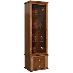 Фото - Шкаф с витриной «Тунис» П6.343.0.21-01 (П343.21Ш)