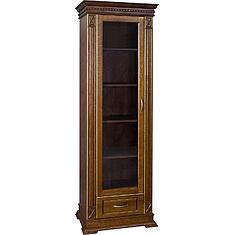 Фото - Шкаф «Верди Классик» П1.0487.0.26-01, массив дуба, Черешня с золочением