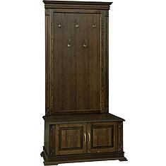 Фото - Тумба с вешалкой «Верди Классик» П3.0487.3.05, массив дуба, Венге