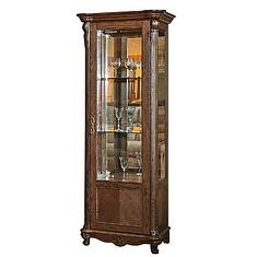 Фото - Шкаф-витрина «Алези» П1.350.0.08 (П350.08), ДСП+шпон, Табак