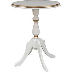 Фото - Стол журнальный «Валенсия Классик» П3.0589.0.22, МДФ+шпон, Античная темпера с золочением