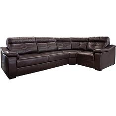 Фото - Угловой диван «Барселона 2» (3mL/R901R/L), натуральная кожа, 150 группа