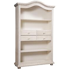 Фото - Стеллаж «Лотос» БМ2.701.1.24(2187), массив сосны, Брашированный крем