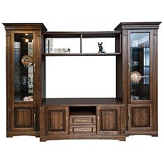 Фото - Набор корпусной мебели «Верди Классик» П1.0487.0.1Н, массив дуба, Табак