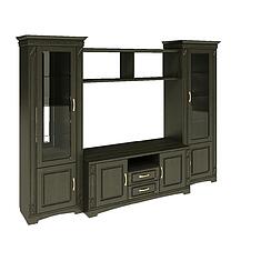 Фото - Набор корпусной мебели «Верди Классик» П1.0487.0.1Н, массив дуба, Венге