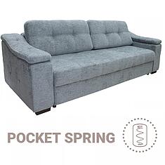 Фото - 3-х местный диван «Инфинити Люкс» (3м), ткань, 20 группа