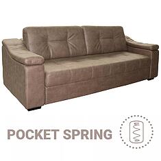 Фото - 3-х местный диван «Инфинити Люкс» (3м), ткань, 23 группа