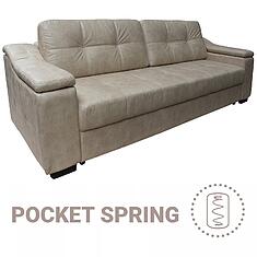 Фото - 3-х местный диван «Инфинити Люкс» (3м), ткань, 22 группа