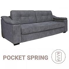 Фото - 3-х местный диван «Инфинити Люкс» (3м) - Только онлайн, ткань, 21 группа