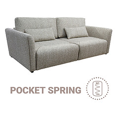 Фото - 3-х местный диван «Камелот» (1ML/R.1MR/L) - Только онлайн, ткань, 20 группа