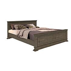 Фото - Кровать двойная «Верди Классик» с высоким изножьем П3.0487.1.21, массив дуба, Табак, с механизмом, 2000x1600 мм, 2187х1774х851