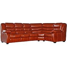 Фото - Угловой диван «Манчестер 1» (3mL/R901R/L), натуральная кожа, 150 группа