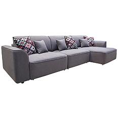 Фото - Угловой диван «Твен» (1ML/R.10M.8MR/L), ткань, 21 группа