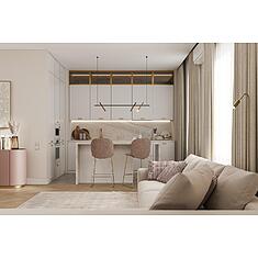 Фото - Кухня «Марсала Лайт 1» П8.1511