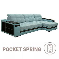 Фото - Угловой диван «Матисс Люкс» (2mL/R6mR/L), ткань, 21 группа