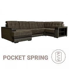 Фото - Угловой диван «Матисс Люкс» (6mL/R20m901R/L), ткань, 21 группа