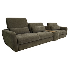 Фото - 3-х местный диван «Мерлин» (3МL/R.ТАВ.1AR/L), ткань, 22 группа, с механизмом