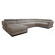 Фото - Угловой диван «Мишель» (8ML/R.30M.90.1AR/L), ткань, 21 группа