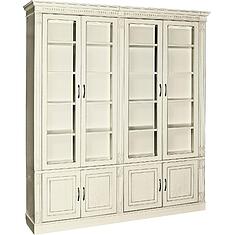 Фото - Набор мебели для библиотеки «Верди Классик» П3.0487.2.04, массив дуба, Слоновая кость