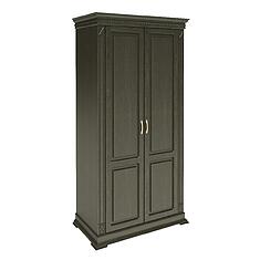 Фото - Шкаф для одежды 2д «Верди Классик» П3.0487.1.26, массив дуба, Венге