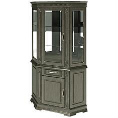 Фото - Шкаф комбинированный угловой «Верди Классик» П1.0487.0.18-01, массив дуба, Венге