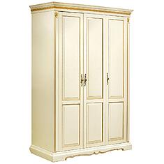 Фото - Шкаф «Милана 01/1» П4.265.1.01(294.18), Слоновая кость с золочением