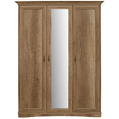 Фото - Шкаф для одежды 3д «Турин» П7.036.1.16-01 (П036.16), ЛДСП+МДФ, Дуб Каньйон