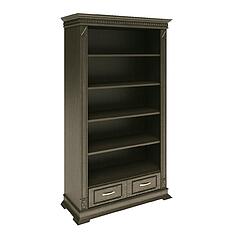 Фото - Стеллаж 2д «Верди Классик» П1.0487.0.22, массив дуба, Венге