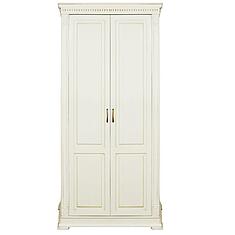 Фото - Шкаф для одежды 2д «Верди Классик» П1.0487.0.37, массив дуба, Слоновая кость