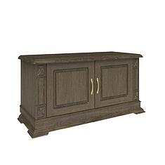 Фото - Тумба для обуви «Верди Классик» П3.0487.3.25, массив дуба, Табак