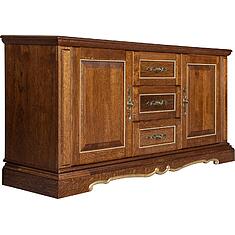 Фото - Тумба «Милана 3» П4.265.2.18(396.18), Черешня с золочением