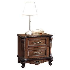 Фото - Тумба прикроватная «Алези» П1.350.1.20 (П349.03), массив дуба, Табак