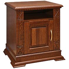 Фото - Тумба прикроватная «Верди Классик» П3.0487.1.03-01, массив дуба, Черешня