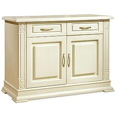 Фото - Тумба «Верди Классик» П1.0487.0.02, массив дуба, Слоновая кость