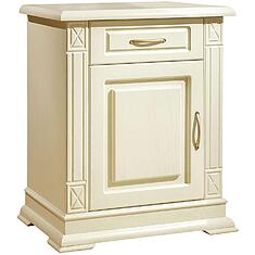 Фото - Тумба «Верди Классик» П1.0487.0.32-01, массив дуба, Слоновая кость