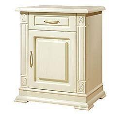 Фото - Тумба «Верди Классик» П1.0487.0.32, массив дуба, Слоновая кость