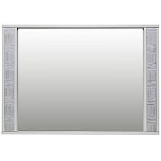 Фото - Зеркало настенное «Тунис» П6.343.1.03 (П344.03), Слоновая кость с серебром