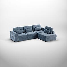 Фото - Угловой диван «Мелдон» (8ML/R.4AR/L)