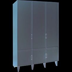Шкаф для одежды 3Д «Наполи» П7.054.1.16