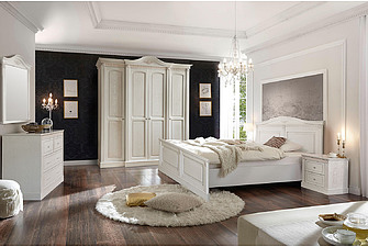 <article id="beatris">Спальня Изабелла, Розовый пепел, массив дуба, 5 предметов</article>