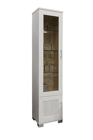 Шкаф с витриной «Оникс» П045.101
