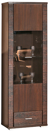 Шкаф с витриной «Гресс» П501.04