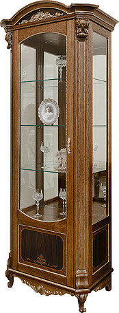Шкаф с витриной «Альба 8» П485.08-01